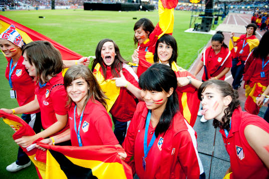 Fotboll, Gothia Cup, Invigning