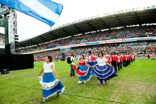 Fotboll, Gothia Cup, Invigning
