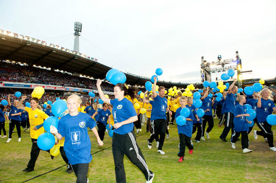Fotboll, Gothia Cup, Invigning