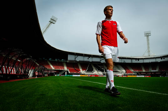 Pontus Wernbloom,  inne på arenan Az Stadion