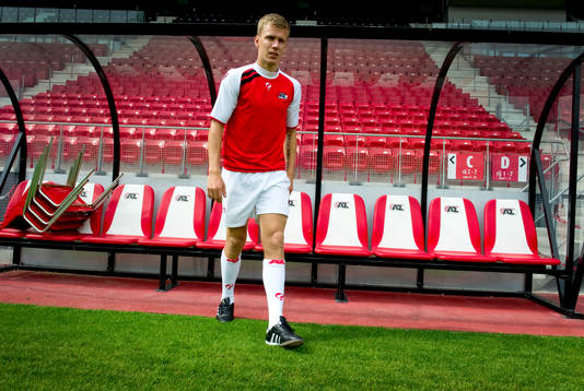 Pontus Wernbloom,  inne på arenan AZ Stadion