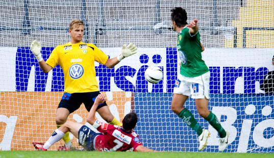 Björn Anklev, Örgryte gör mål som döms bort, Alexander