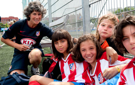 Brommapojkarna - Atletico Madrid, tränare i Atletico Maria