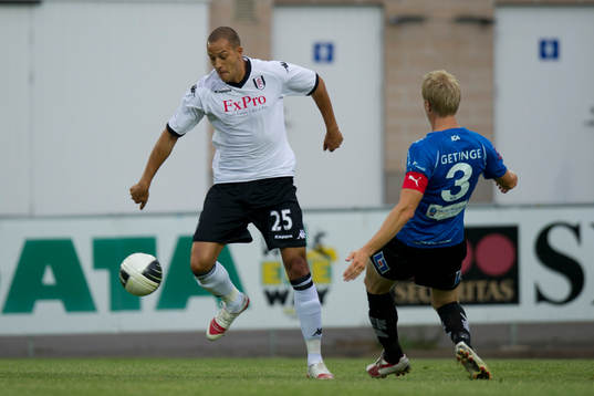 Bobby Zamora, Fulham, Johnny Lundberg, Halmstad