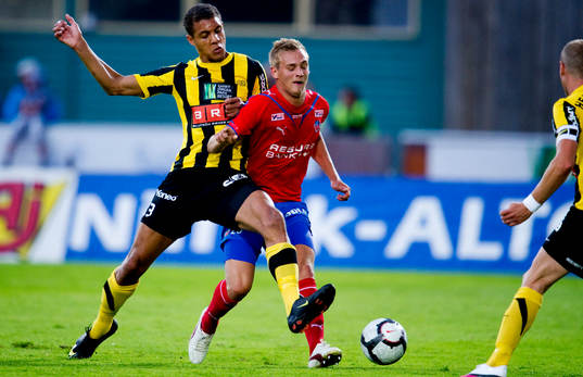 Mathias Ranégie, Häcken, Joel Ekstrand, Helsingborg