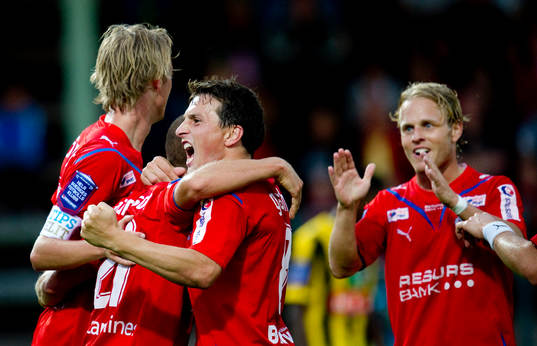 Christoffer Andersson, Ardian Gashi, Helsingborg jubel