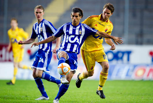 Fotboll, Gothia Cup, ungdom,  semifinal P17, Djurgården -