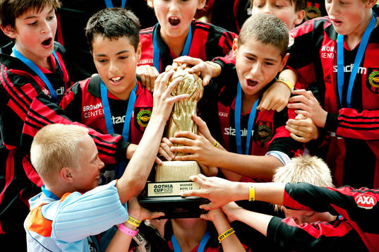 Fotboll, Gothia Cup, Final P12, Brommapojkarna - Pequeninos