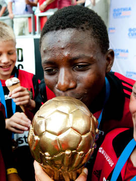 Fotboll, Gothia Cup, ungdom,  Final P11, Brommapojkarna -