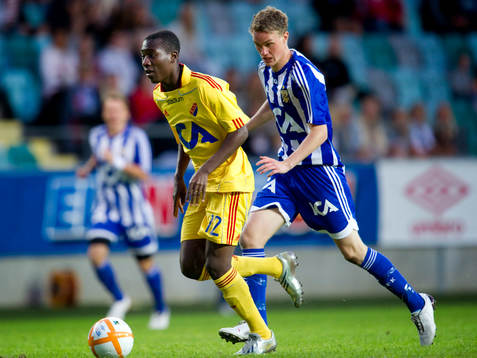 Fotboll, Gothia Cup, ungdom,  semifinal P17, Djurgården -