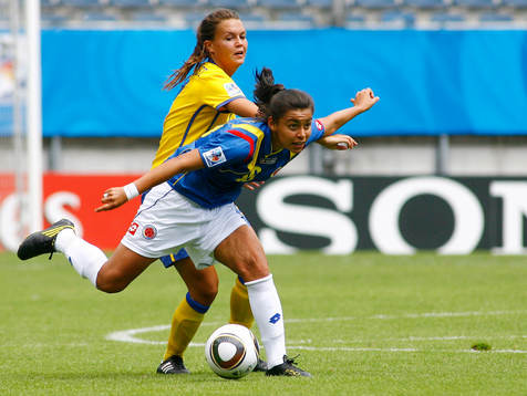 Yorely Rincon, Colombia och Emilia Appelqvist, Sverige