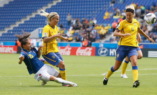 Tatiana Ariza, Colombia och Emma Kullberg, Sverige
