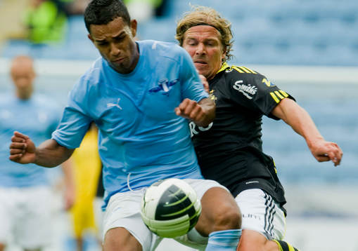 Wilton Figueiredo, Malmö och Daniel Tjernström, AIK
