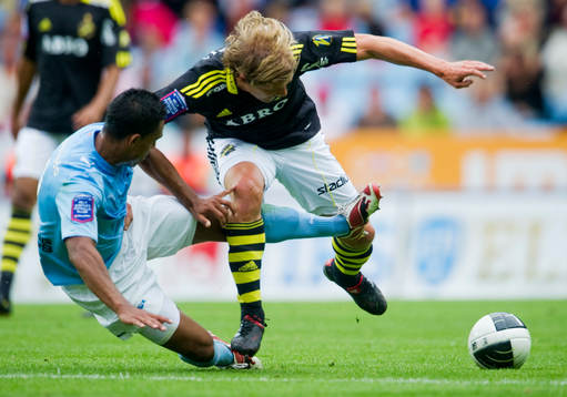 Wilton Figueiredo, Malmö och Daniel Tjernström, AIK