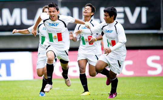 Fotboll, Gothia Cup, ungdom, final, P15, Elfsborg - Santos