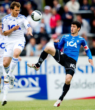 Tobias Hysén, IFK Göteborg, Anel Raskaj, Halmstad