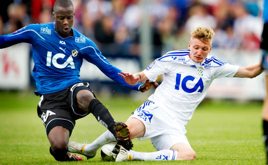 Joe Sise, Halmstad, Sebastian Eriksson, IFK Göteborg