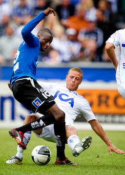Joe Sise, Halmstad, Ragnar Sigurdsson, IFK Göteborg
