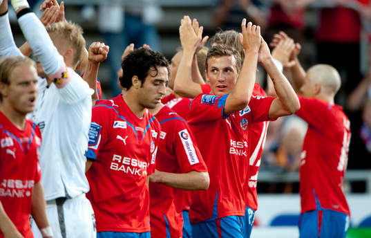 Alexander Gerndt, Helsingborg vann sin första match
