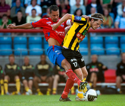 Marcus Lantz, Helsingborg och Erik Friberg, Häcken