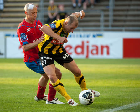 Erik Edman, Helsingborg mot Jonas Henriksson, Häcken