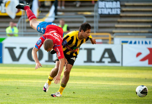 Christoffer Andersson, Helsingborg flyger över Johan Lind,