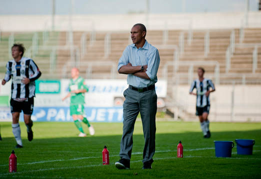 Henrik Larsson, tränare Landskrona