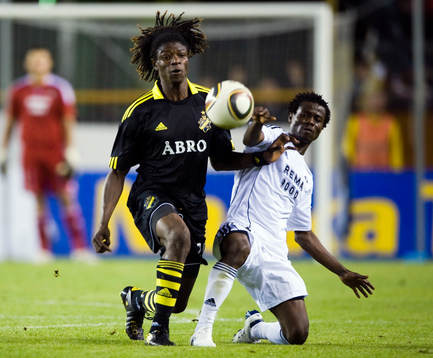 Mohamed Bangura, AIK och Anthony Annan, Rosenborg