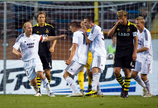 Målglädje i Rosenborg