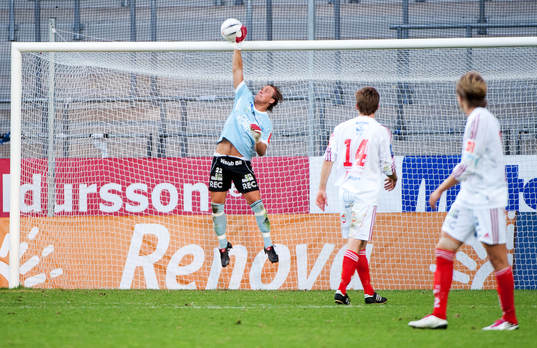 Örgryte har ett skott i ribban, Sebastian Karlsson,