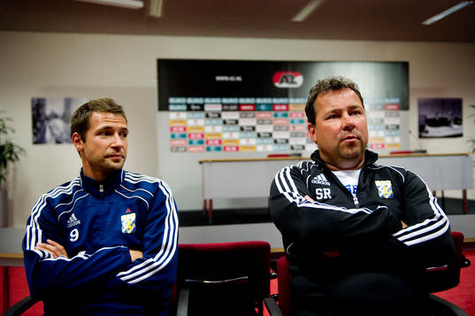 Stefan Selakovic och Stefan Rehn, tränare