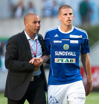 Cain Dotson, Sportchef Sundsvall och Christian Brink