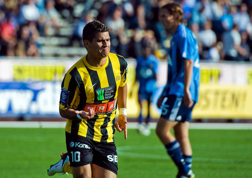 Paulinho, Häcken, glädje, jubel