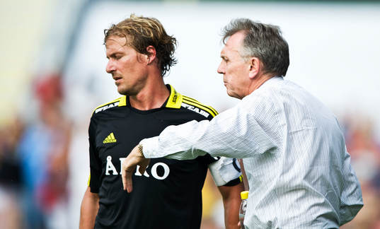 Alex Miller, tränare med Daniel Tjernström