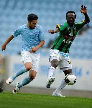 Bläddra bland fler bilder av Fotboll, Allsvenskan, Malmö - Gais