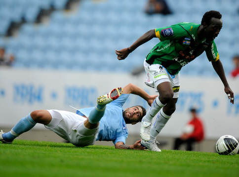 Jimmy Durmaz, Malmö och Reuben Ayarna, Gais