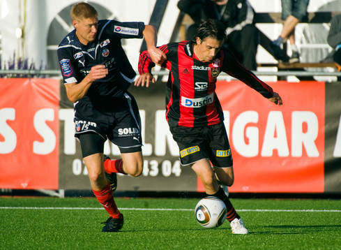 Markus Holgersson, Helsingborg och Babis Stefanidis,