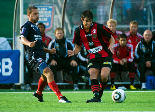 Marcus Lantz, Helsingborg och Gabriel Petrovic,