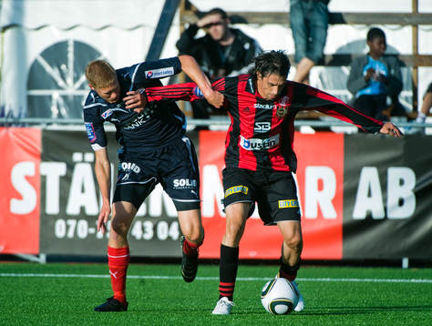 Markus Holgersson, Helsingborg och Babis Stefanidis,