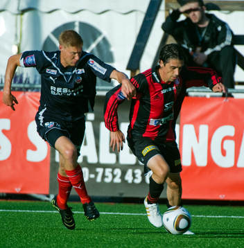 Markus Holgersson, Helsingborg och Babis Stefanidis,