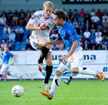 Johnny Lundberg, Halmstad och Andreas Wihlborg, Trelleborg