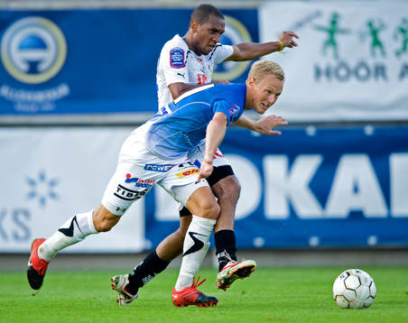 Magnus Andersson, Trelleborg, och Anselmo, Halmstad
