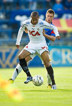 Marcus Olsson, Halmstad och Dennis Melander, Trelleborg