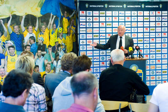 Lars-Åke Lagrell, ordförande, Svenska Fotbollförbundet