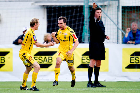 Patrik Larsson, glädje, jubel