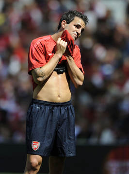 Cesc Fabregas skojar