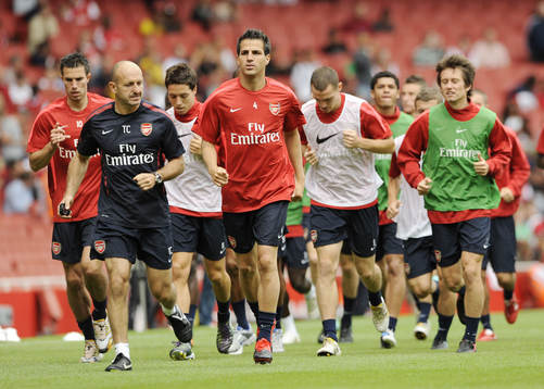 Cesc Fabregas i täten