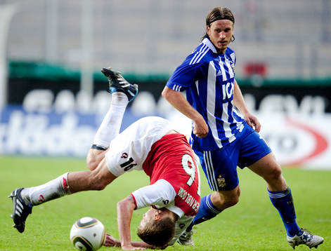 Pontus Wernbloom, AZ Alkmaar och Gustav Svensson, IFK