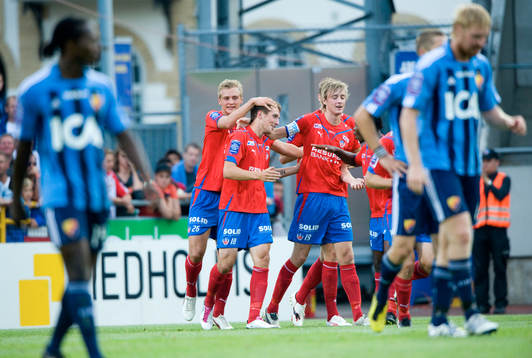 1-1, Alexander Gerndt, Helsingborg, glädje, jubel.