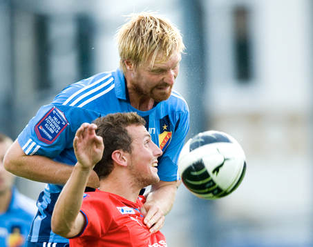 Alexander Gernt, Helsingborg, och Jani Lyyski, Djurgården,